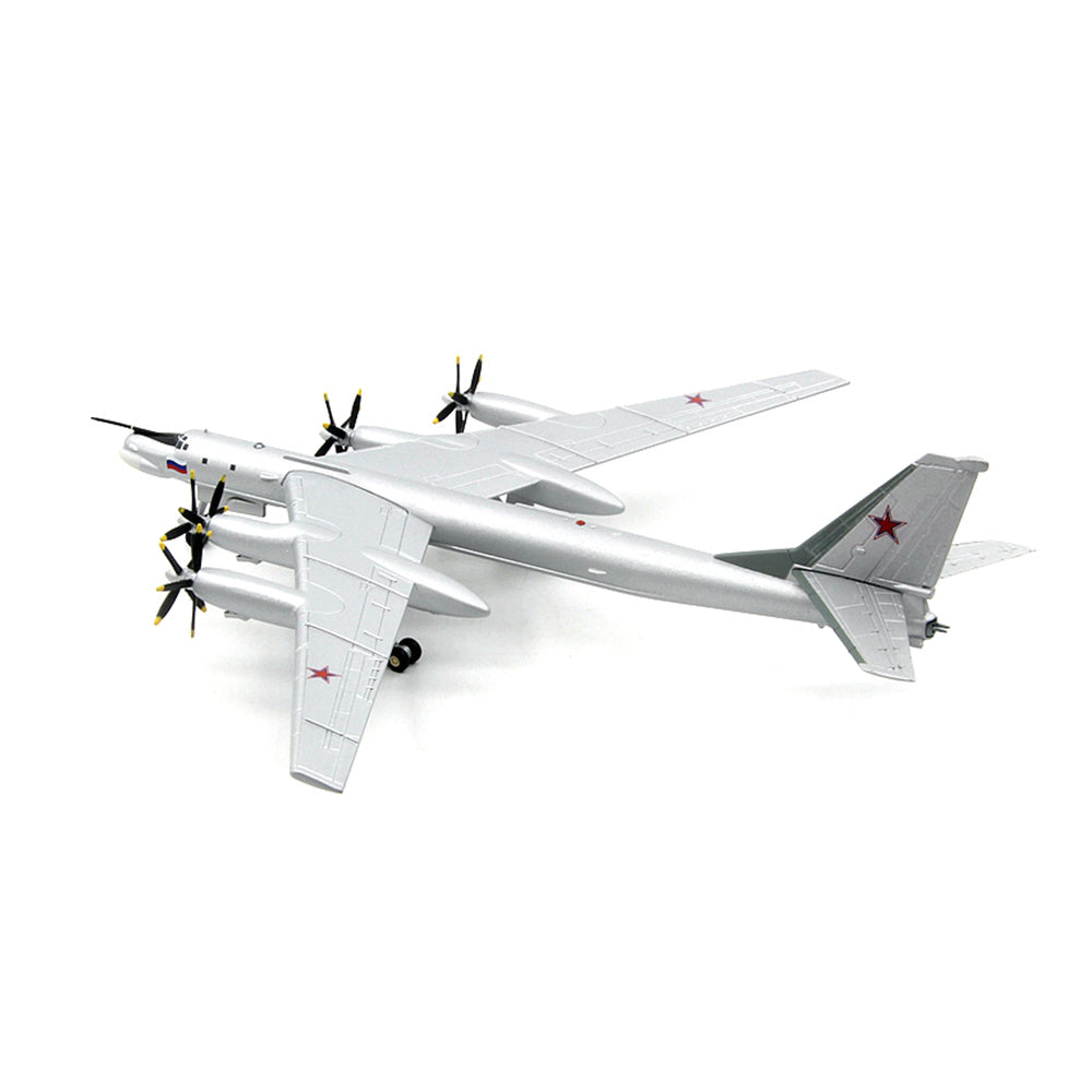 1/200 scale diecast Tu-95 bomber aircraft model