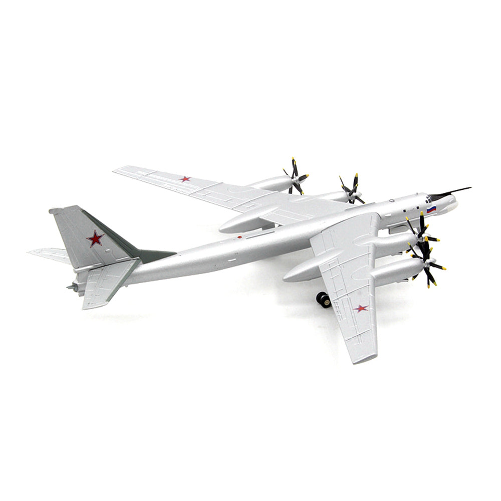 1/200 scale diecast Tu-95 bomber aircraft model