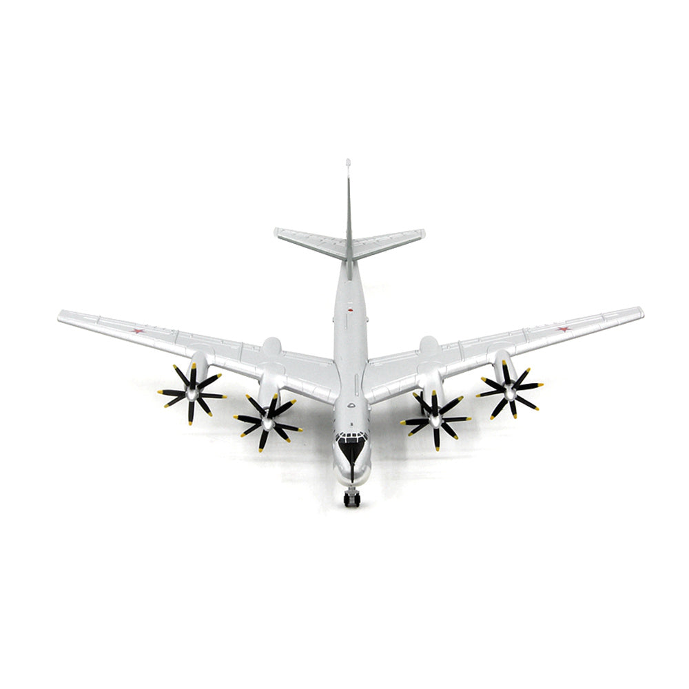 1/200 scale diecast Tu-95 bomber aircraft model