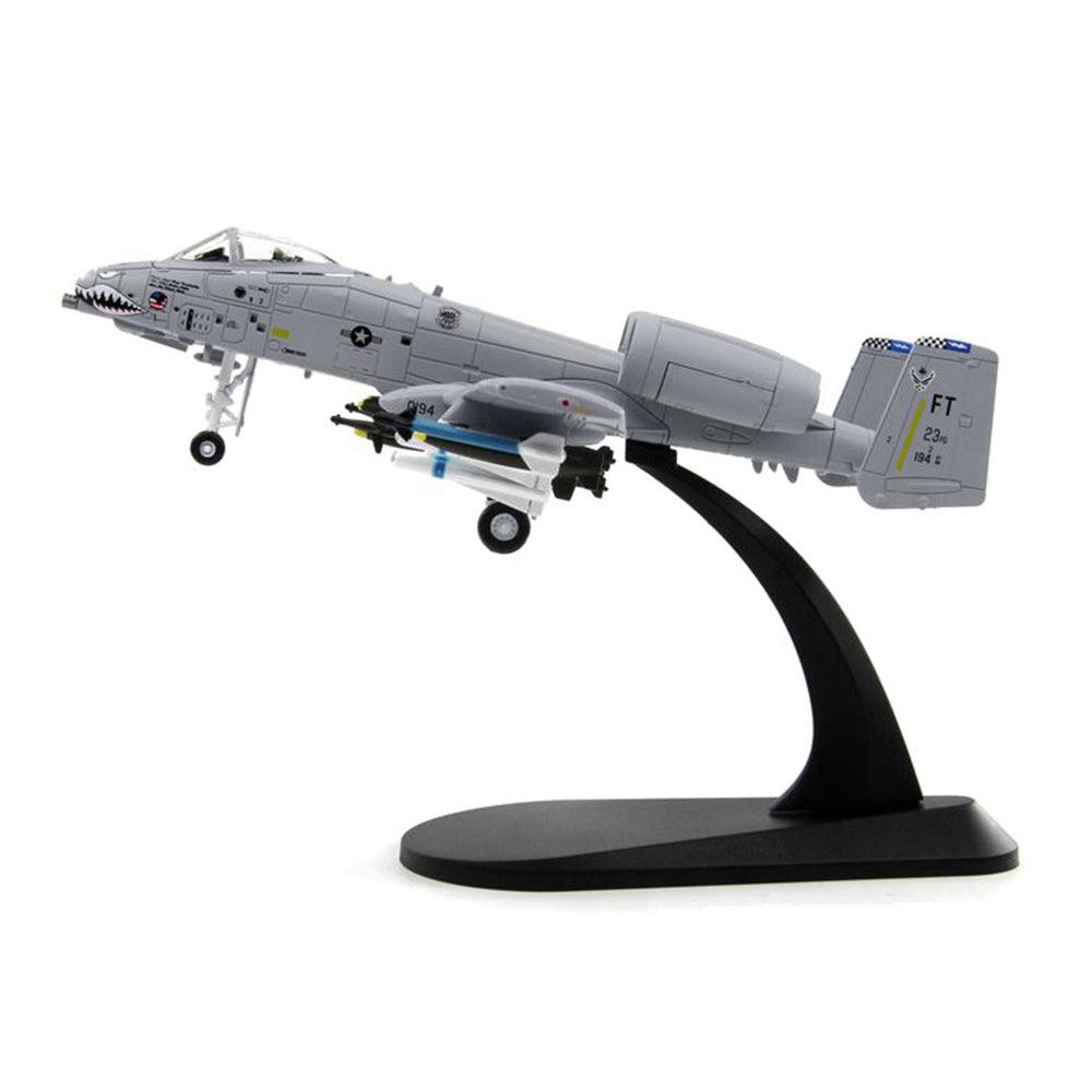 1/100 scale A-10 Thunderbolt II Warthog aircraft diecast model