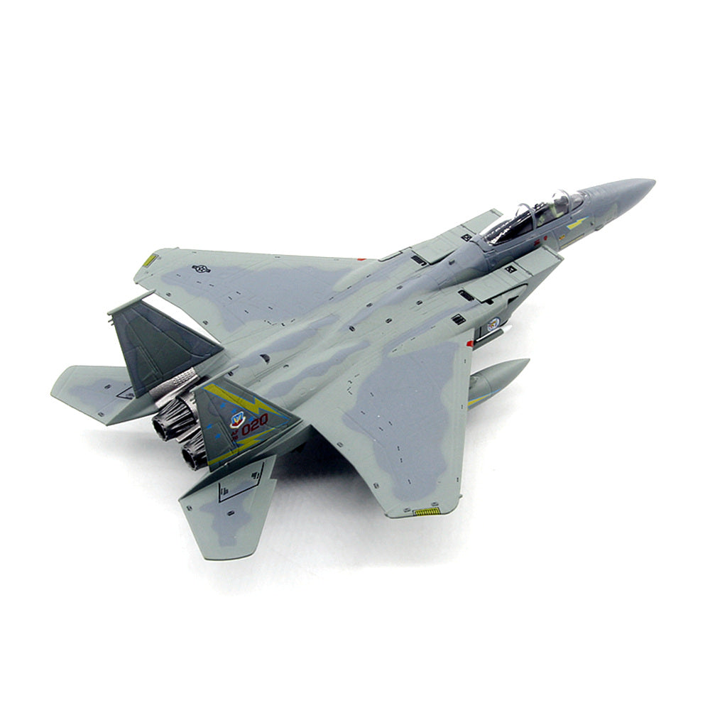 1/100 scale diecast F-15 Eagle fighter aircraft model