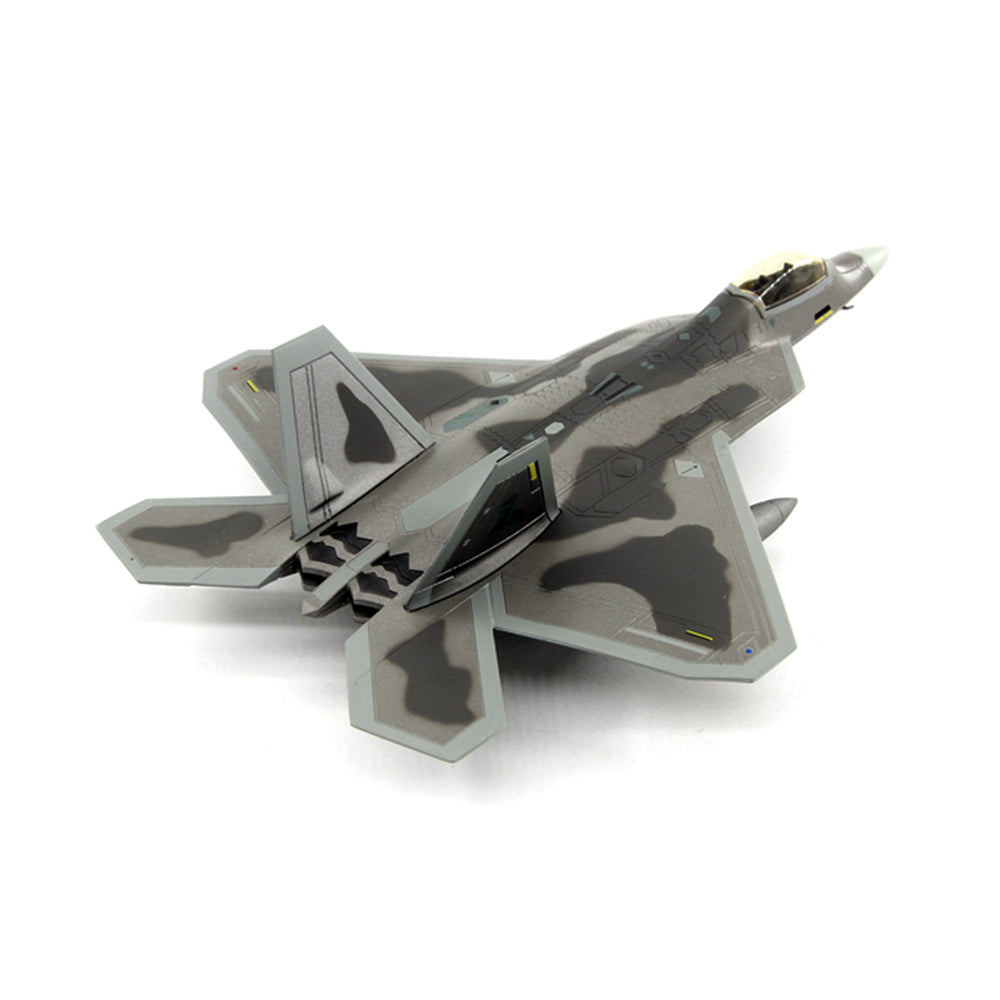 1/100 scale diecast F-22 Raptor aircraft model