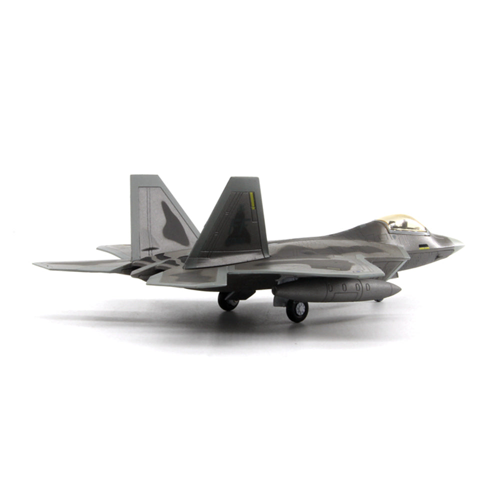 1/100 scale diecast F-22 Raptor aircraft model