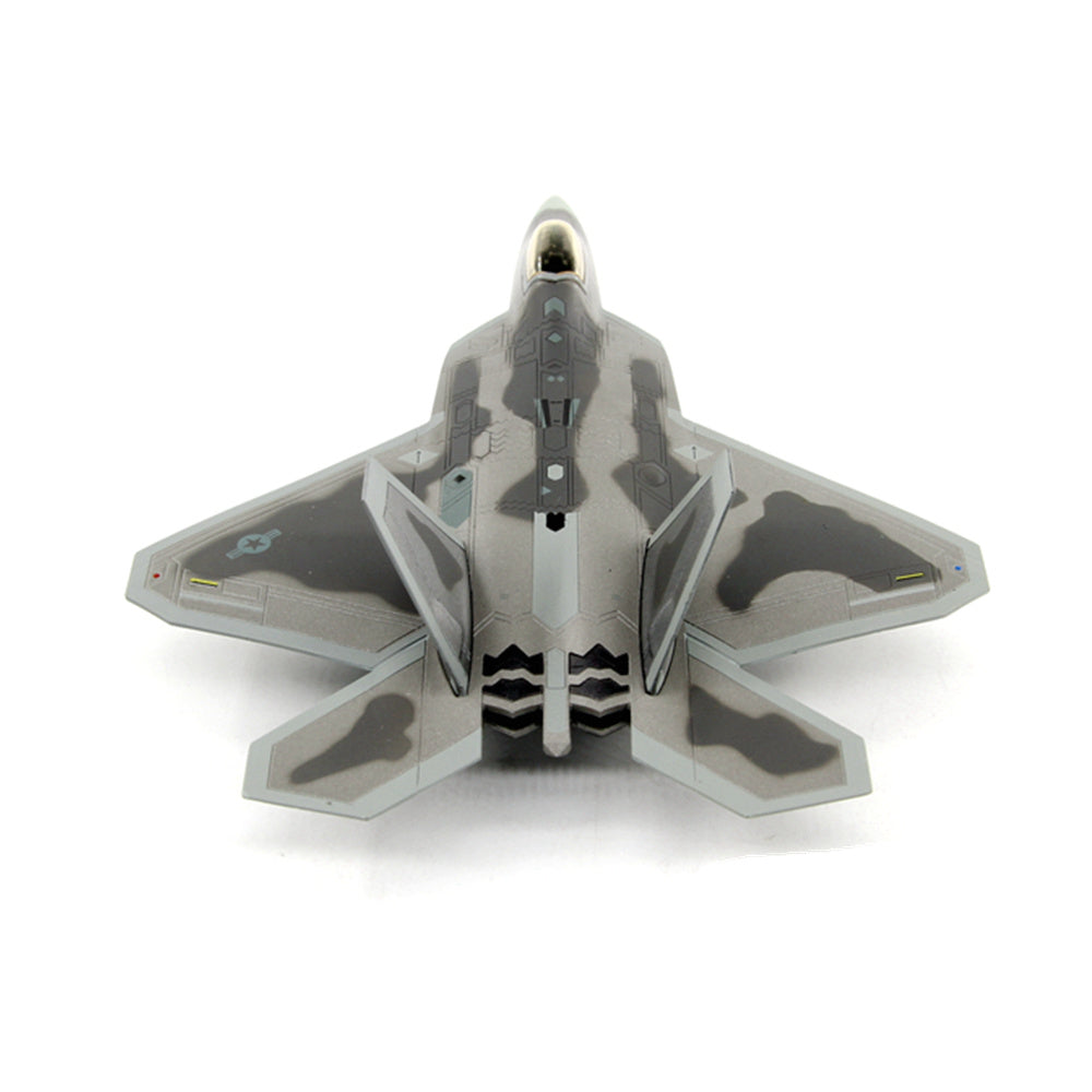 1/100 scale diecast F-22 Raptor aircraft model