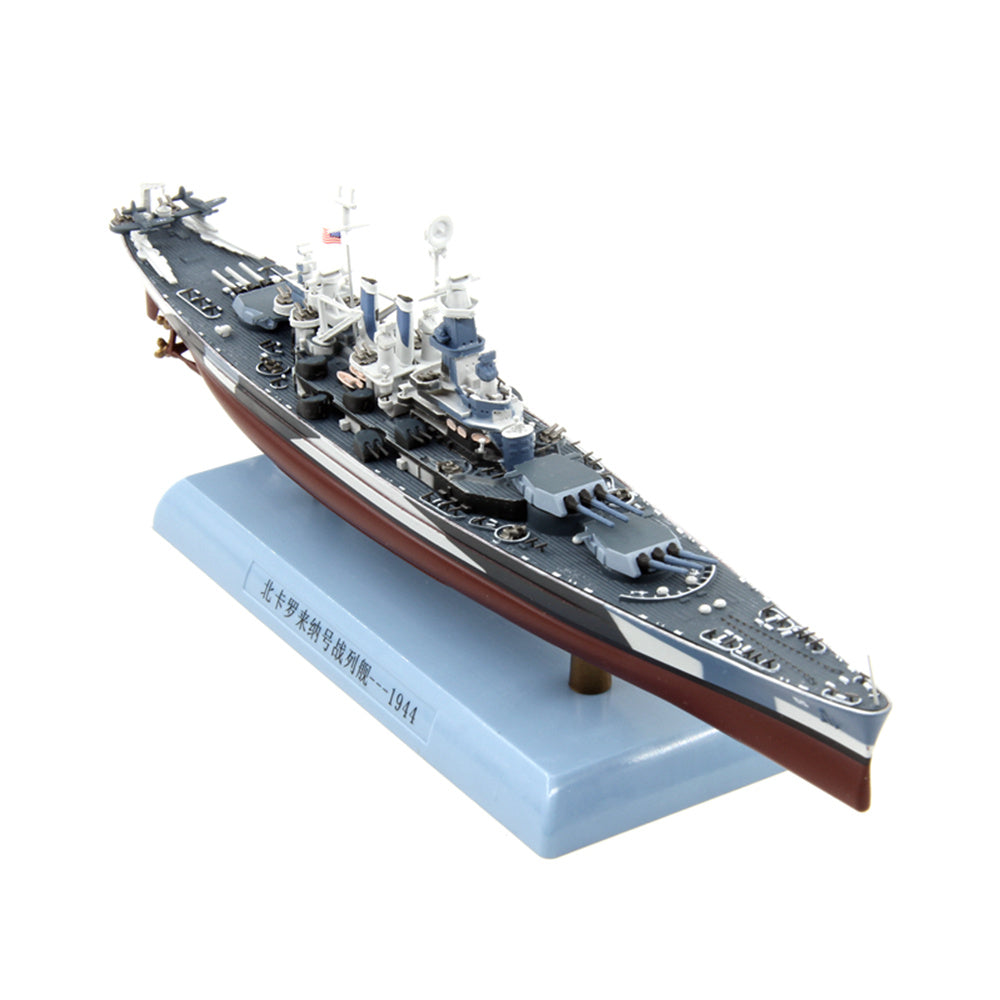 1/1000 scale diecast USS North Carolina (BB-55) battleship model