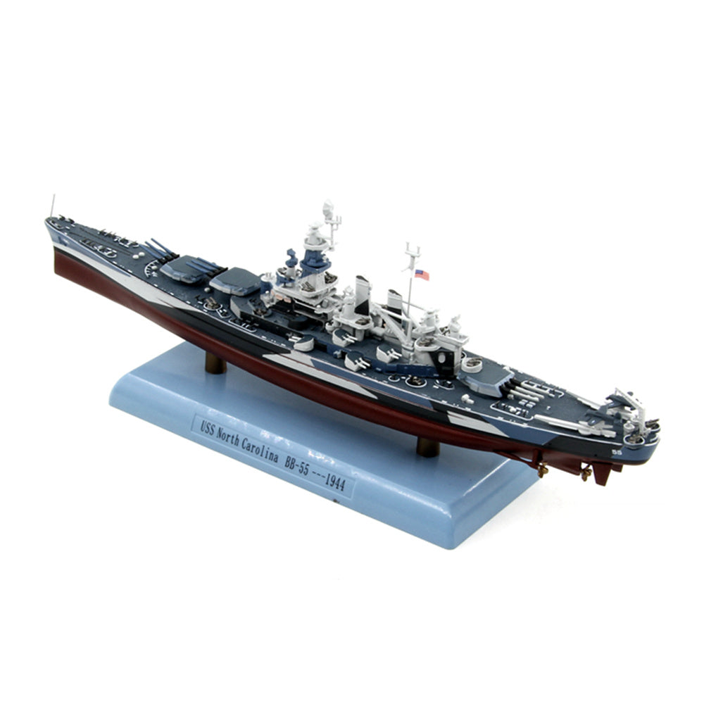 1/1000 scale diecast USS North Carolina (BB-55) battleship model