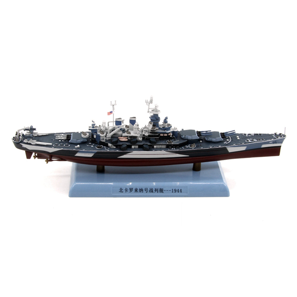 1/1000 scale diecast USS North Carolina (BB-55) battleship model