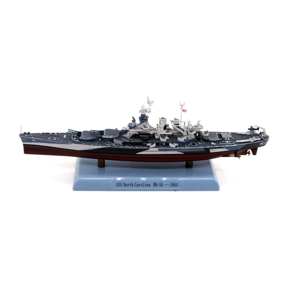 1/1000 scale diecast USS North Carolina (BB-55) battleship model
