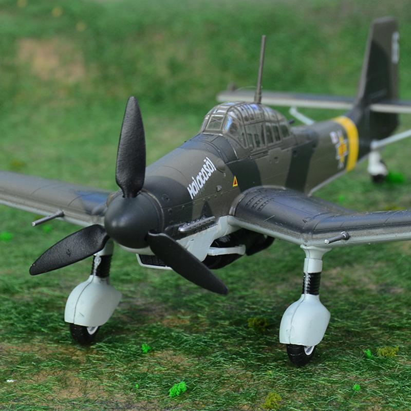 pre-built German Stuka bomber aircraft model