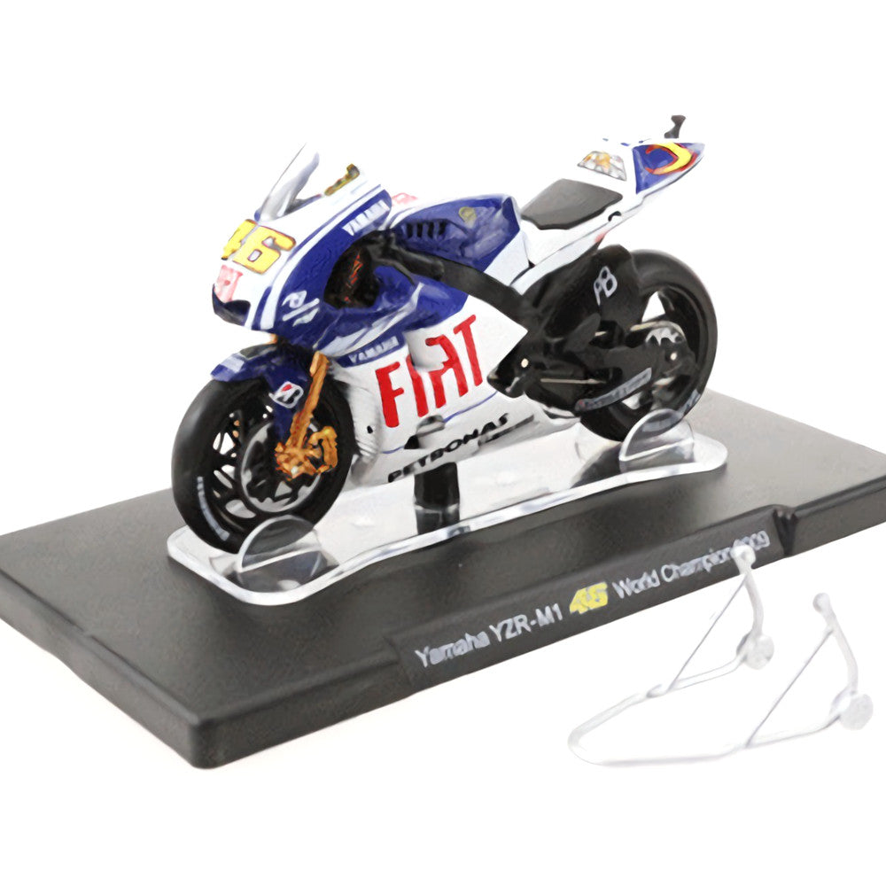 Yamaha YZR-M1 46 World Champion 2009 1/18 Scale Diecast Metal Motorcycle Collectible Model