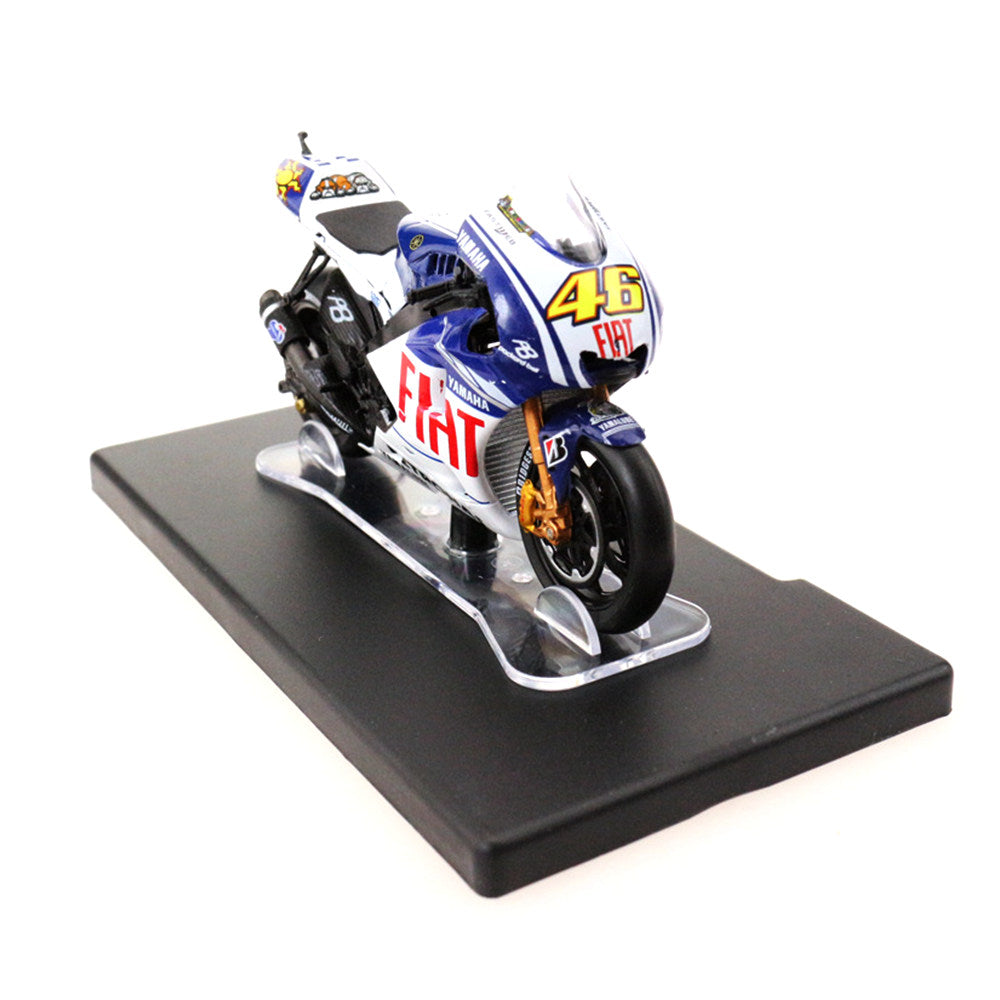 Yamaha YZR-M1 46 World Champion 2009 1/18 Scale Diecast Metal Motorcycle Collectible Model