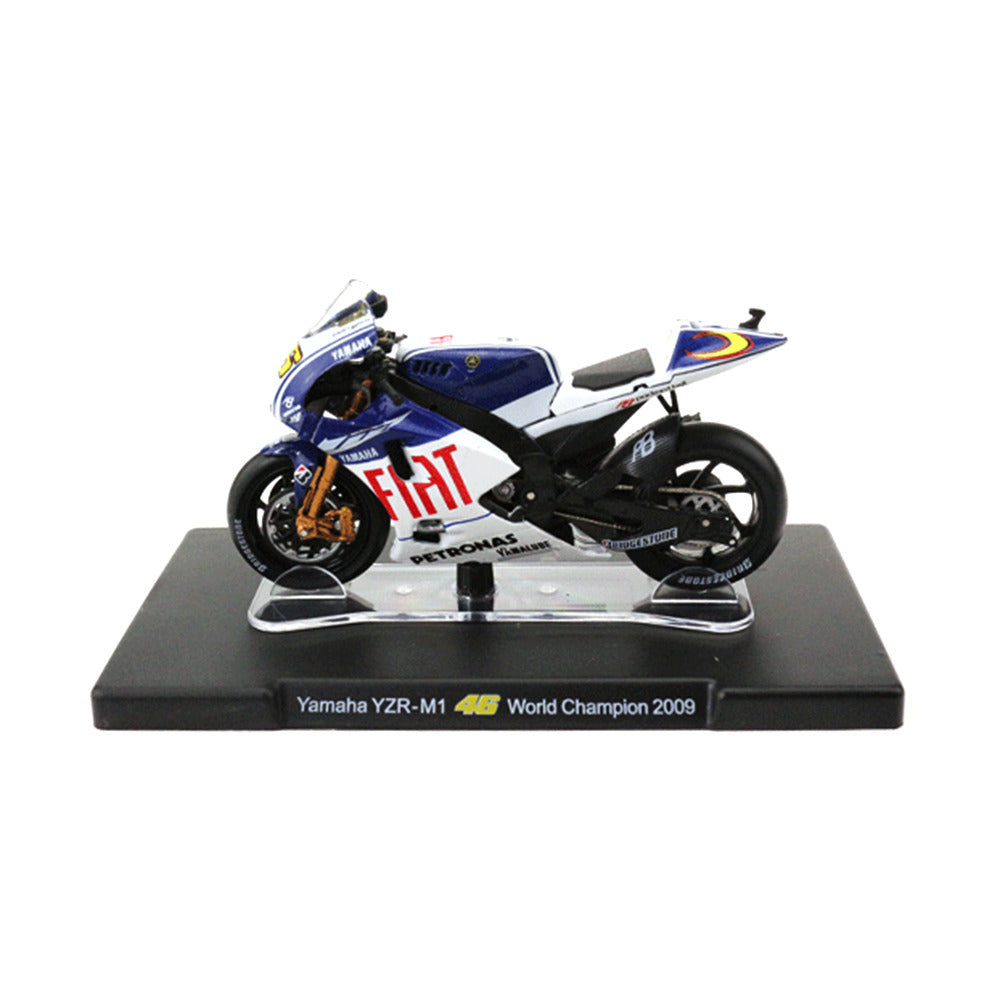 Yamaha YZR-M1 46 World Champion 2009 1/18 Scale Diecast Metal Motorcycle Collectible Model