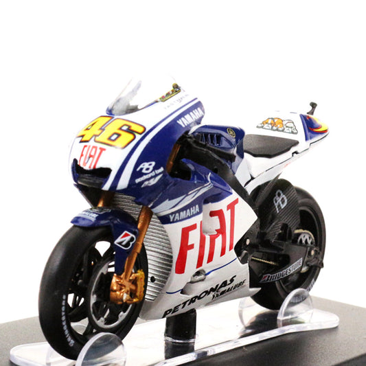 Yamaha YZR-M1 46 World Champion 2009 1/18 Scale Diecast Metal Motorcycle Collectible Model